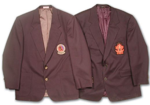 Marcel Dionnes Canada Sports & Hockey Hall of Fame Sports Jackets
