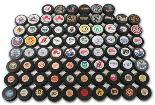 Marcel DionnesJunior Hockey Puck Collection  ADDENDUM