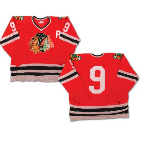 Chicago Black Hawks Bobby Hull Autographed Game Worn Jersey