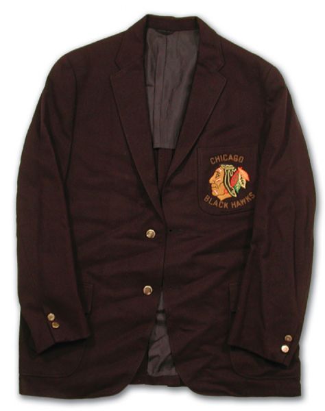 Bobby Hulls 1960s Chicago Black Hawks Sports Jacket