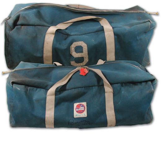Bobby Hulls Autographed Winnipeg Jets Equipment Bag