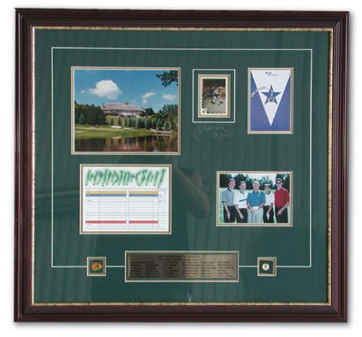 Bobby Hulls Limited Edition Signed Golf Display Collection of 2
