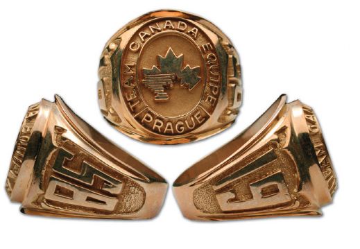 1985 Team Canada World Hockey Championships Ring