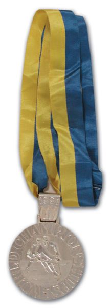 1991 World Hockey Championships Silver Medal