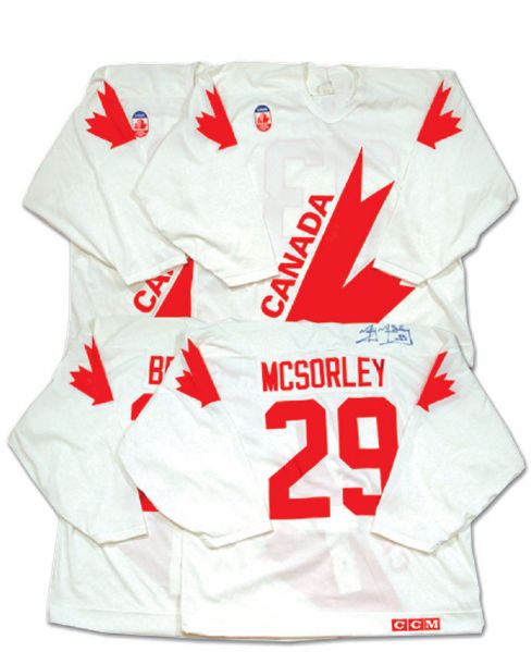 1991 Canada Cup Memorabilia Collection & 2 Game Jerseys