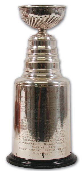 Jim Pappins 1963-64 Stanley Cup Championship Trophy