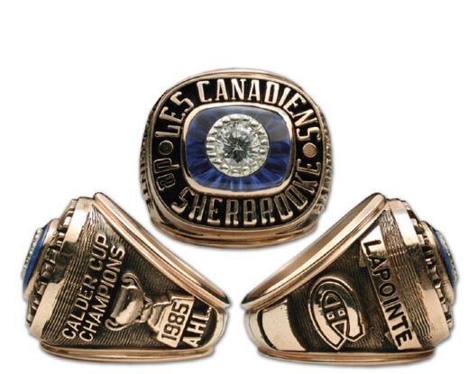 1984-85 Sherbrooke Canadiens Calder Cup Championship Ring