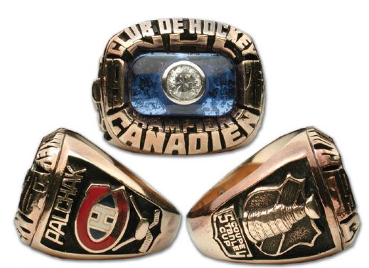 Eddy Palchaks 1975-76 Montreal Canadiens Stanley Cup Gold Ring
