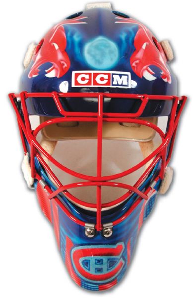 Jose Theodores Authentic Montreal Canadiens Mask