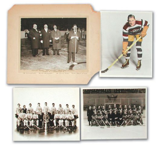 Toronto Maple Leafs Rare Photo Collection of 3