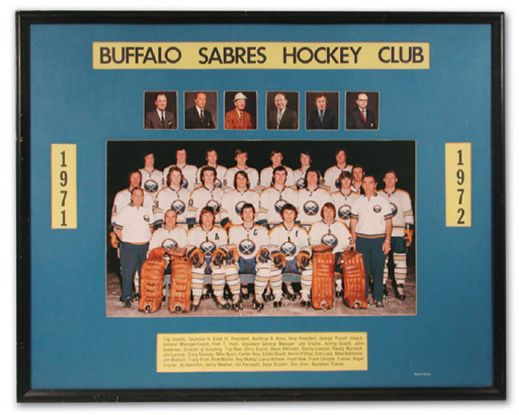 1970s Buffalo Sabres Team Photo Collection of 2 (29" x 23")