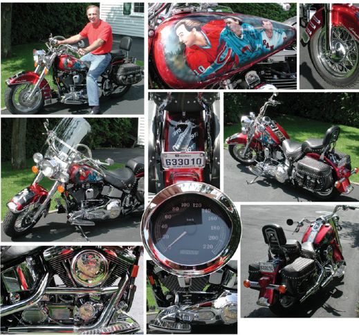 Guy Lafleurs Harley Davidson Motorcycle