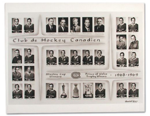 Scarce Montreal Canadiens Team Photo Collection of 3