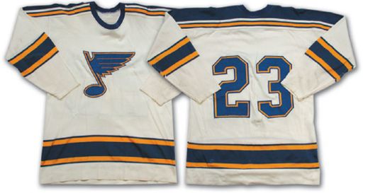 Bill Plagers 1970-71 St. Louis Blues Game Worn Jersey