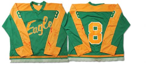Barclay Plagers 1977-78 Salt Lake Golden Eagles Game Worn Jersey