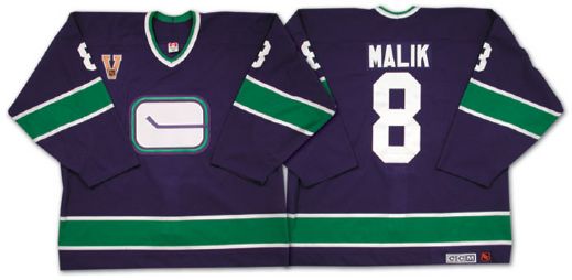 Marek Maliks 2003-04 Vancouver Canucks Game Worn Vintage Jersey