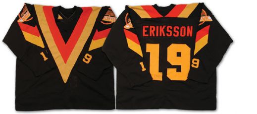 Roland Erikssons 1978-79 Vancouver Canucks Game Worn Jersey