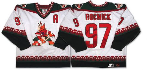 Jeremy Roenicks 1998-99 Phoenix Coyotes Game Worn Jersey