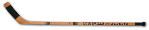 Circa 1973 Henri Richard Autographed Game Used Louisville Slugger Stick