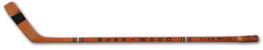 1974 Stan Mikita Game Used Sher-Wood Stick