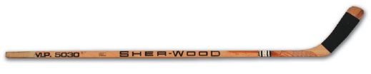 1970s Gilbert Perreault Game Used Sher-Wood Stick