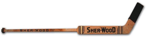 1972 Ken Dryden Game Used Sher-Wood Stick
