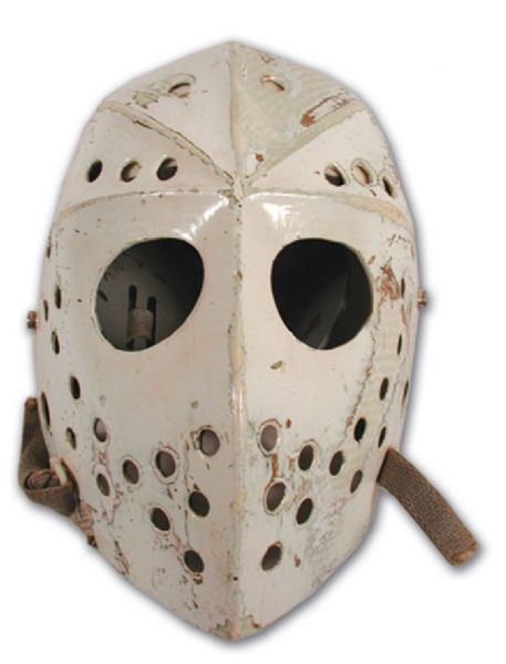 Early 1970s Jacques Plante Company "Fibrosport" Goalie Mask