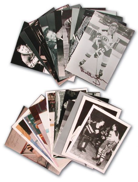Huge Autographed Postcard & Photo Collection of 650+