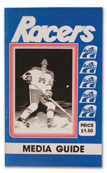 1978-79 Wayne Gretzky Indianapolis Racers Media Guide