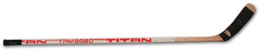 1989 Wayne Gretzky Autographed Game Used Titan Stick