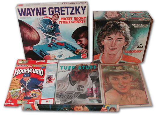 Large Collection of Wayne Gretzky Collectibles