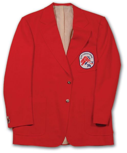 1974 Gerry Cheevers Team Canada Sports Jacket