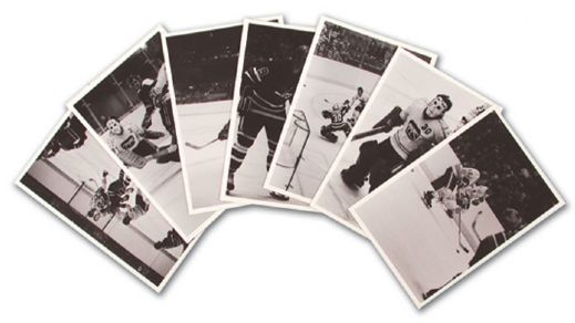 Huge WHA Chicago Cougars Negative Collection of 500+