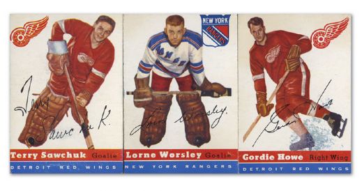 1954-55 Topps Hockey Card Complete Set of 60
