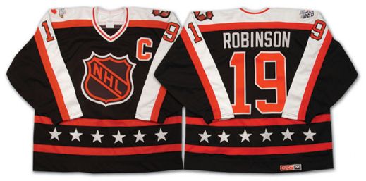 Larry Robinson & Kevin Lowe 1989 All-Star Game Replica Jerseys