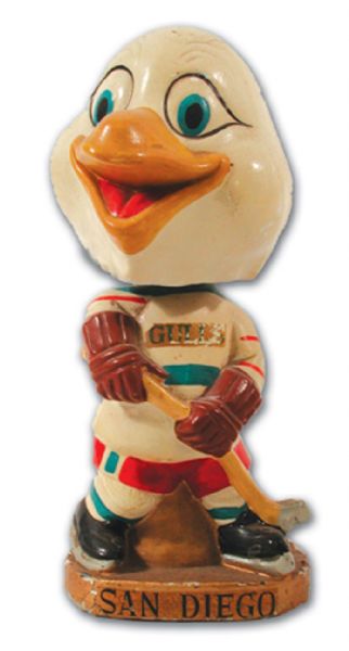 Rare San Diego Gulls Bobbing Head Doll (7")