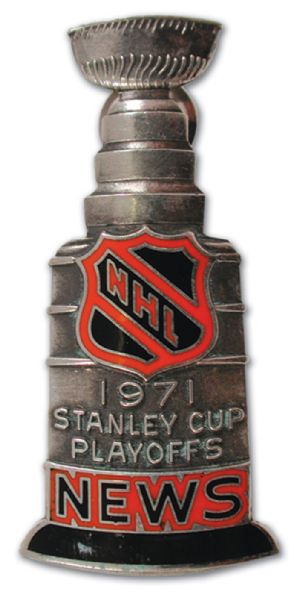 Stanley Cup Press Pin Collection of 2