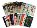 Huge NHL Media Guide Collection of 600+
