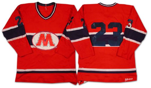 Montreal juniors QMJHL Game Worn Jersey