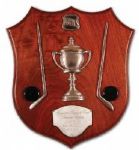 Johnny Bucyks 1973-74 Lady Byng Trophy Plaque