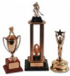 Johnny Bucyks Boston Bruins Trophy & Award Collection of 9