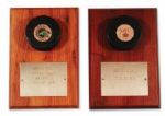 Johnny Bucyks 1968-1969 250th & 275th Milestone Goal Pucks