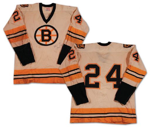 1975-76 Terry OReilly Boston Bruins Game Worn Jersey ADDENDUM