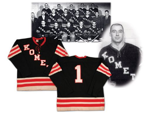 1960-61 Reno Zanier IHL Fort Wayne Komets Game Worn Jersey