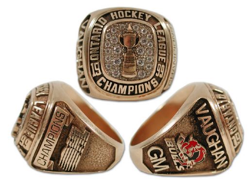 Belleville Bulls 1999 OHL Championship Ring