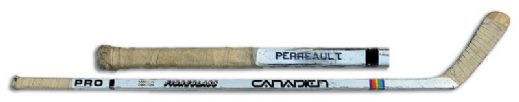 1980 Gilbert Perreault Game Used Canadien Stick