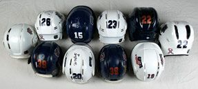 Edmonton Oilers Game Used Helmet Collection of 20