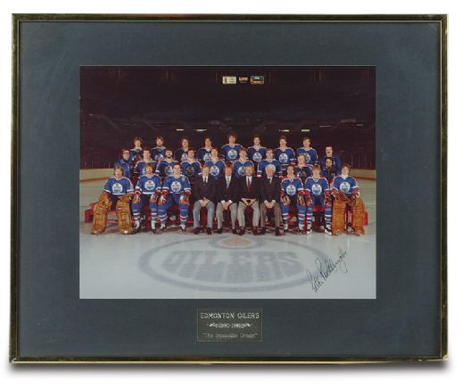 1980-81 Edmonton Oilers 16x20" Team Photo Collection of 3