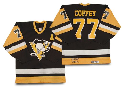1988-89 Paul Coffey Pittsburgh Penguins Game Worn Jersey