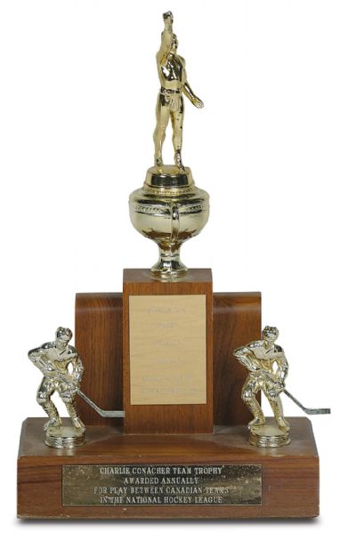 1981-82 Wayne Gretzky Edmonton Oilers Charlie Conacher Trophy